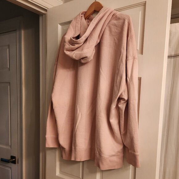 Roots Women's Light Pink Hoodie - Size XXL - Picture 3 of 7
